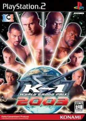 K-1 World Grand Prix 2003 (Japan) box cover front